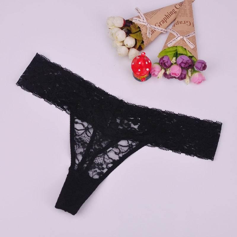 Women's Lace Thong - Mubimart