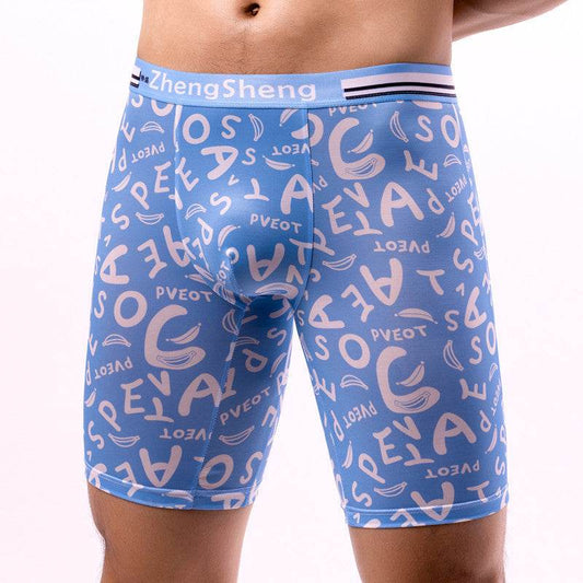 Men's Boxers Ice Silk Underwear - Mubimart