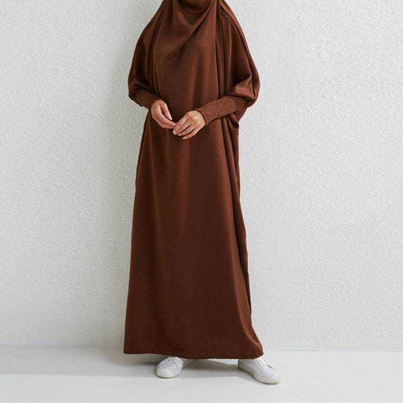 Female Plus Size Women's Middle East Arab Robe Dress - Mubimart