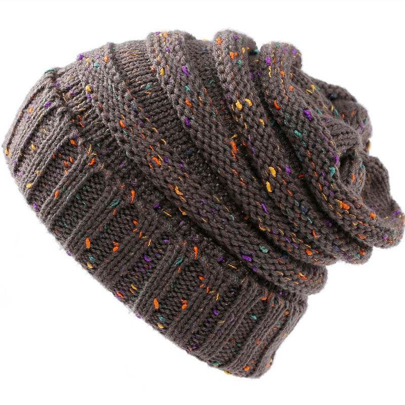 Knitted Woolen Hats For Men And Women In Winter - Mubimart