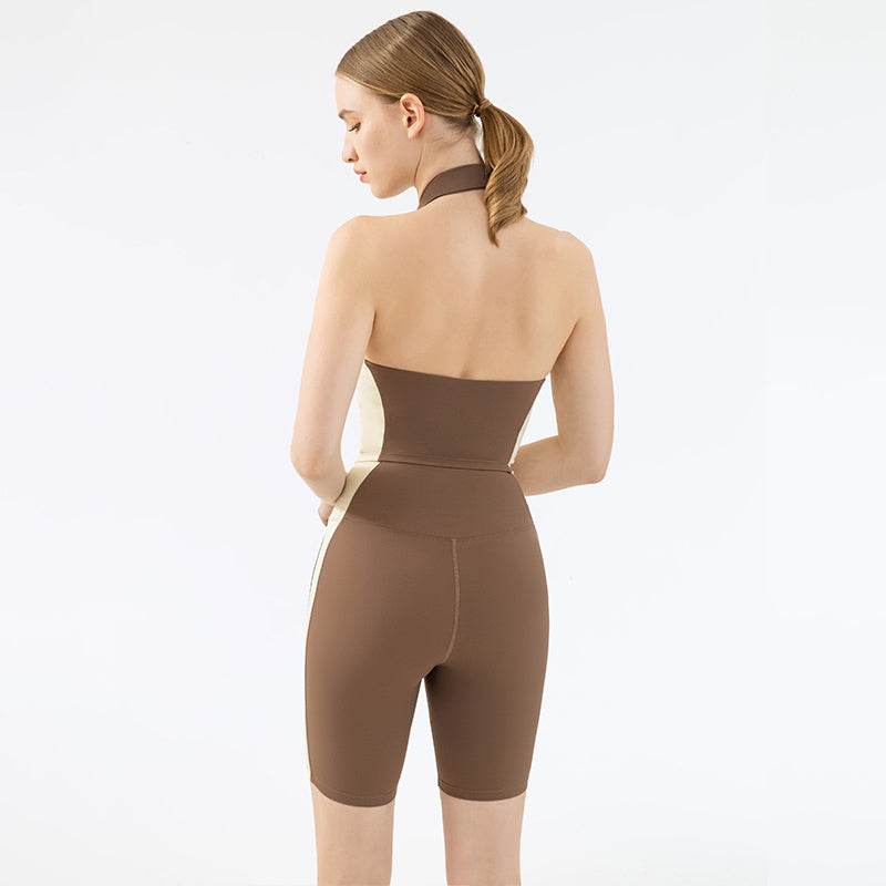 Sleeveless Sports Top Women's Pilates Workout Fitness Wear - Mubimart