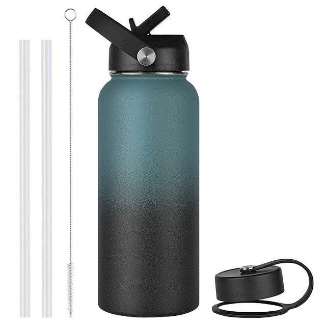 Vacuum Stainless Steel Large Capacity Water Bottle - Mubimart