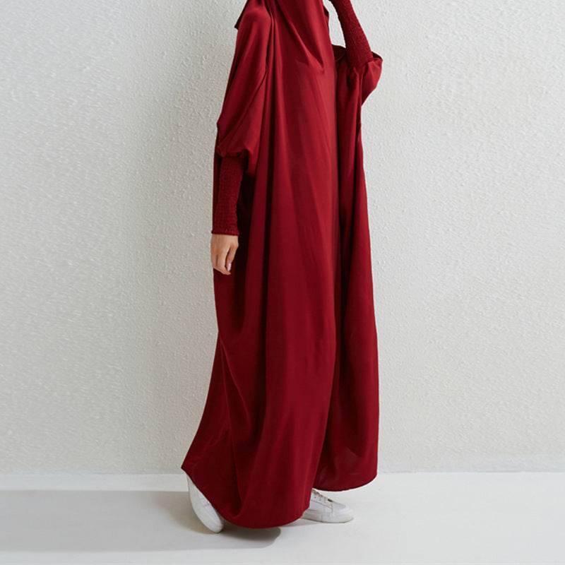 Female Plus Size Women's Middle East Arab Robe Dress - Mubimart