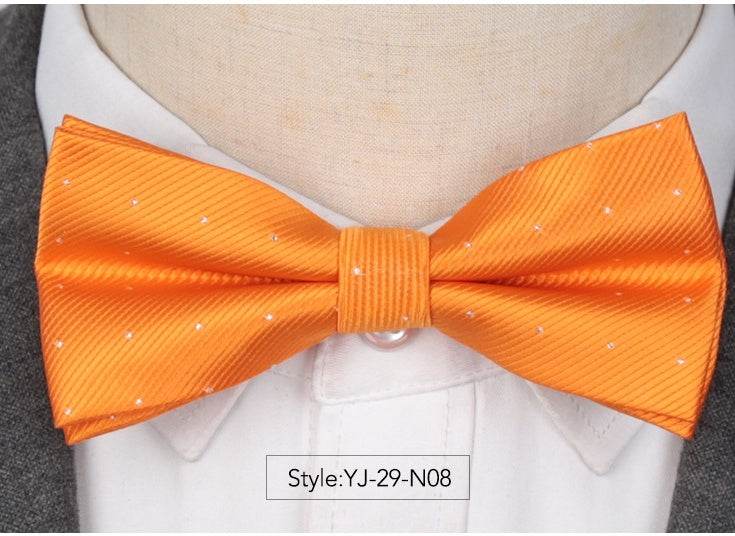 Men's Bow Ties Groom's Groomsmen Highlights - Mubimart