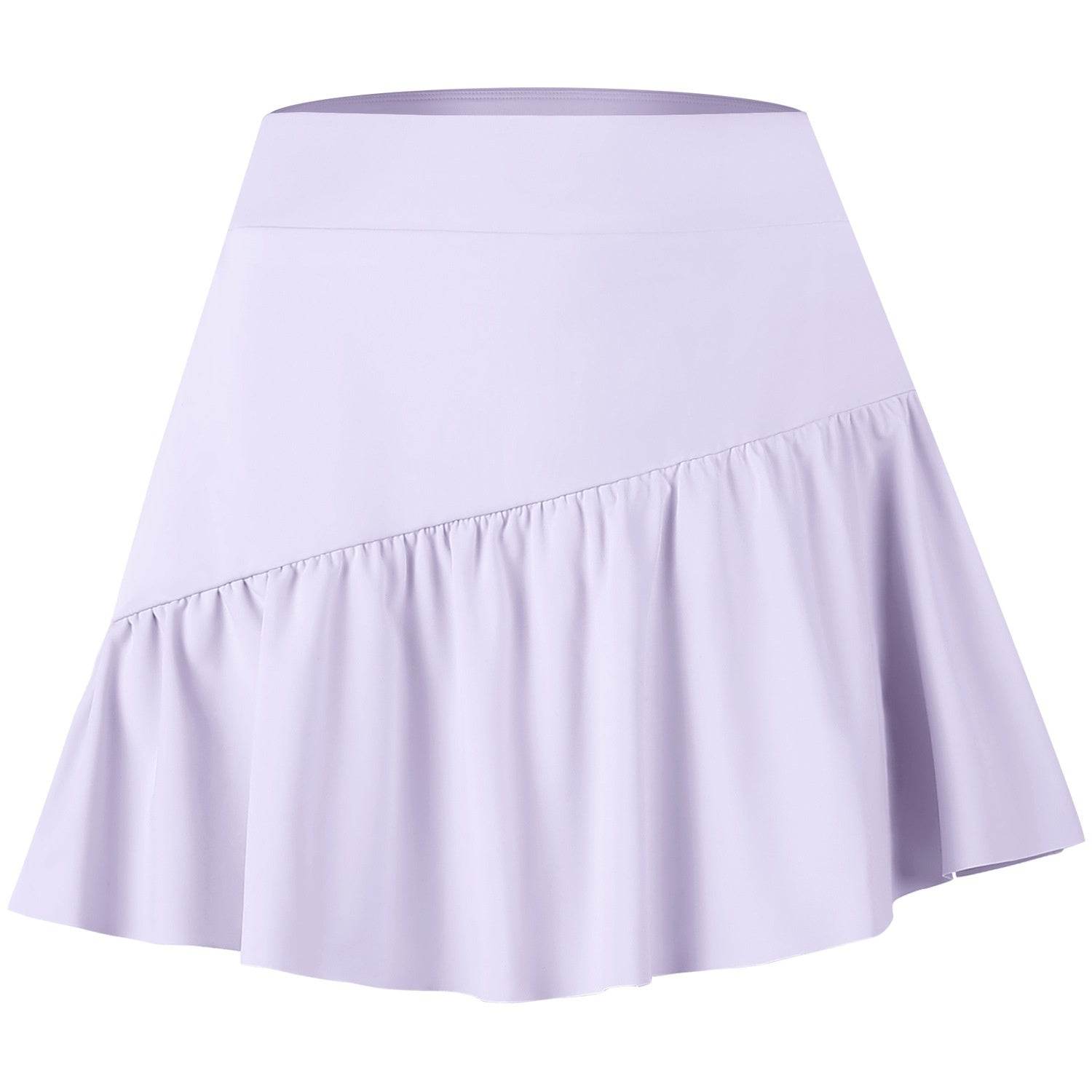 Pleated Fitness Yoga Skirts Sports Tennis Skirt - Mubimart