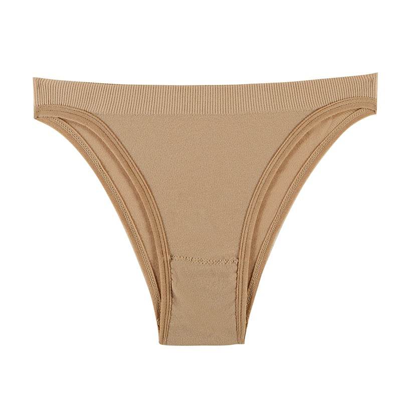Women Panties Seamless Briefs Female Underwear Low Rise Unde - Mubimart