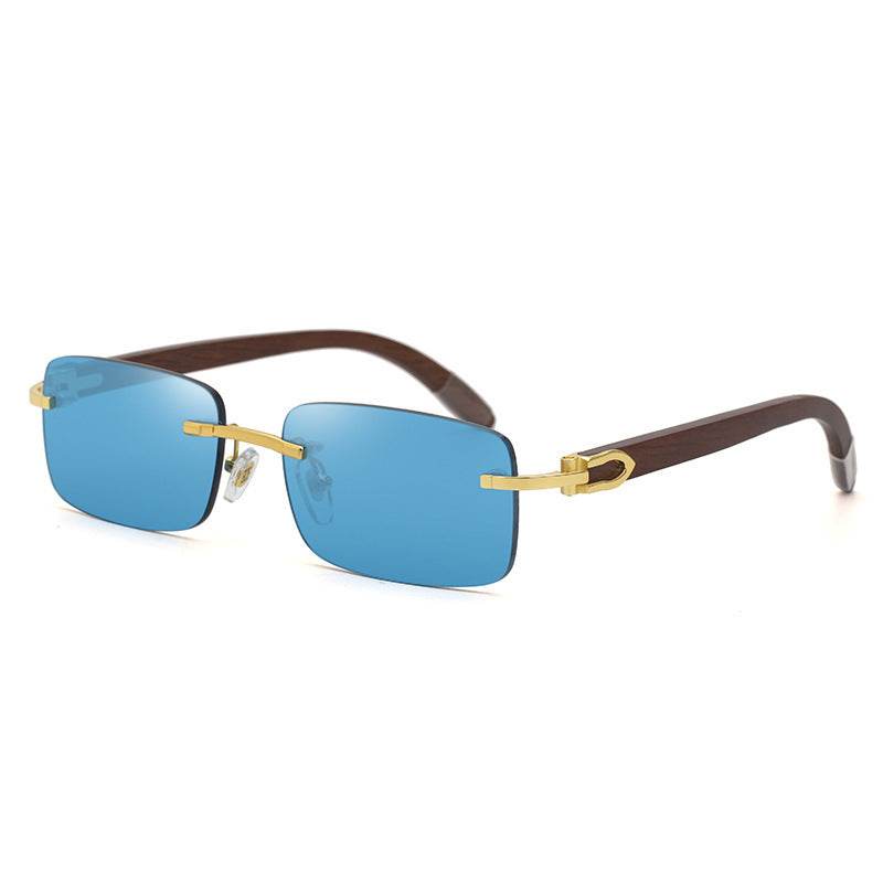 Mirror Legs Sunglasses Men Trend Sunglasses Women - Mubimart