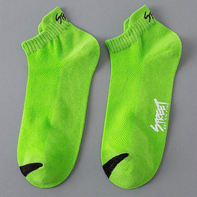 Thin Deodorant Low-top Mesh Style For Sports Sweat-proof Socks - Mubimart