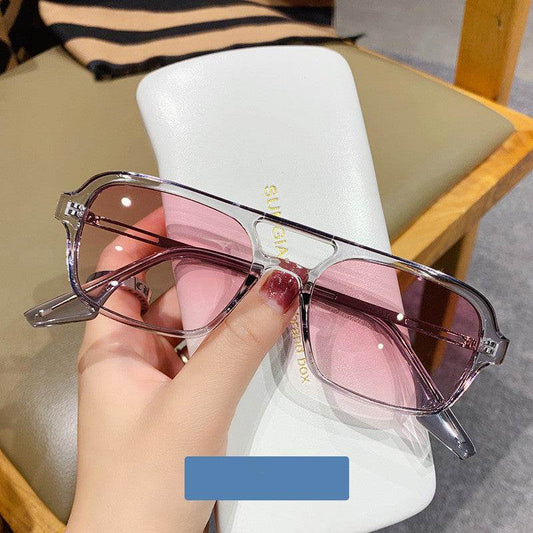 Personality Hollow Trend Men And Women Sunglasses Sunglasses - Mubimart