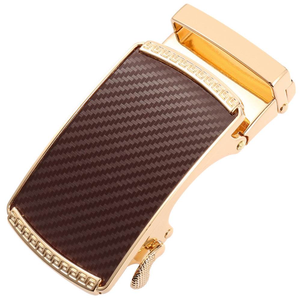 Men's Belt Metal Belt Buckle Belt Accessories - Mubimart