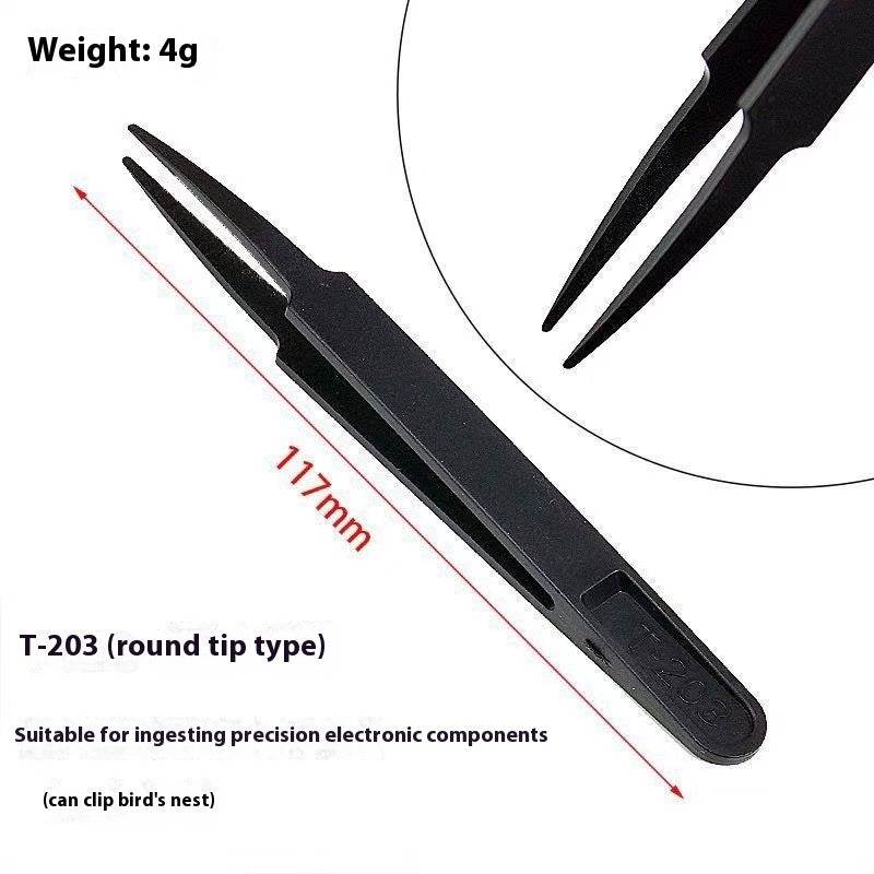 Fashion Anti-static Plastic ABS Tweezers Tool - Mubimart