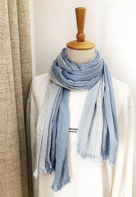 High Bufandas Mens Scarf Fashion Brand Striped Spring - Mubimart