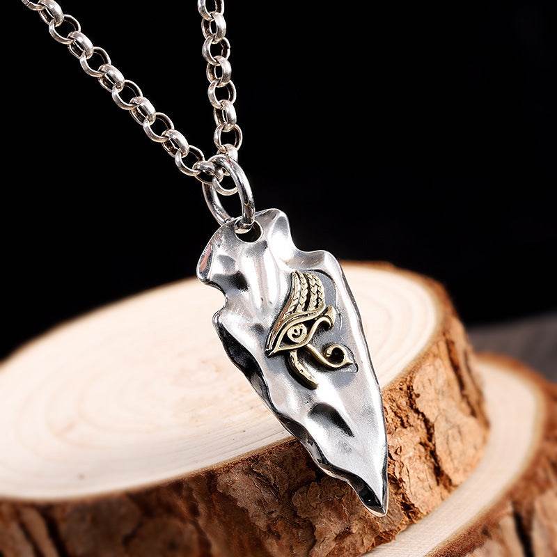 Mens Fashion Hip Hop Style Pendant Necklace - Mubimart