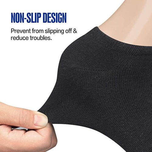 12 Pair Men Women Trainer Liner Ankle Socks Invisible Cotton Low Cut Sport Socks - Mubimart -  