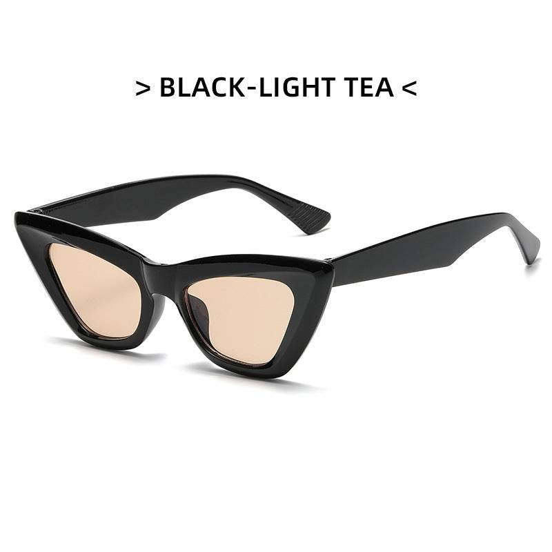 Personalized Triangle Cat Eye Fashion Sunglasses - Mubimart