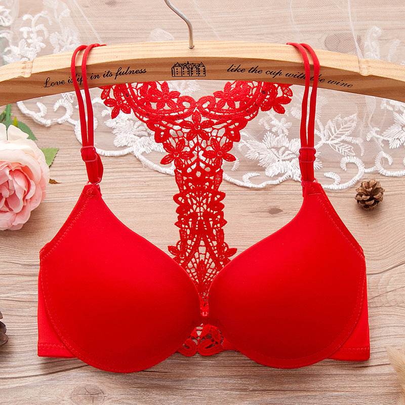 Japanese Lace Beauty Back Lingerie Bra - Mubimart