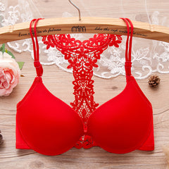 Japanese Lace Beauty Back Lingerie Bra - Mubimart -  