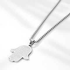 Fashion Men Necklace Fatima Pendant