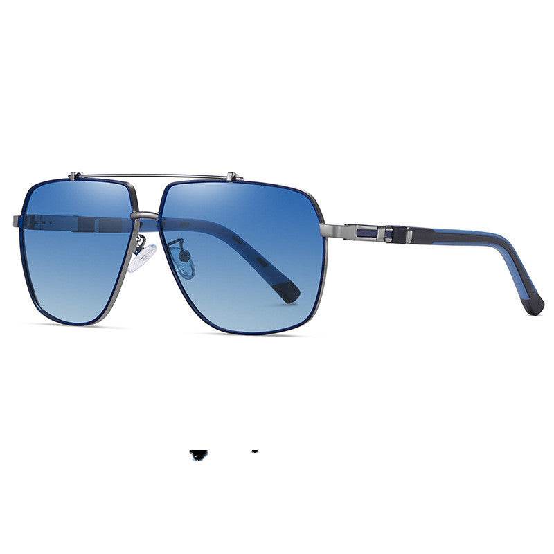 Men's Polarized Sunglasses Fashion Square Sunglasses - Mubimart