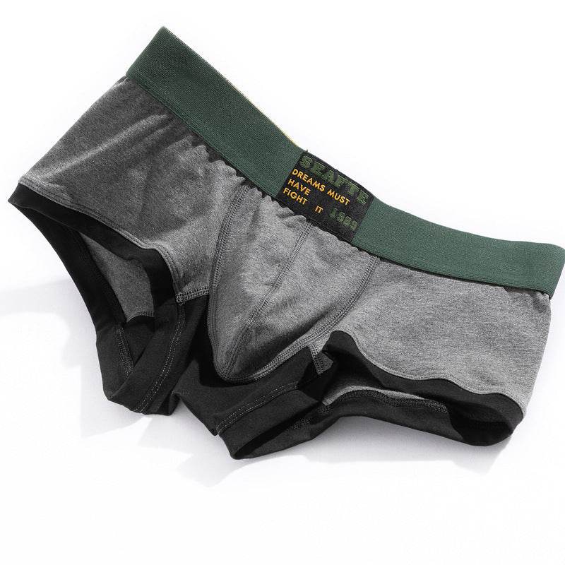 Men's Underwear Boxers Low Waist Sports - Mubimart