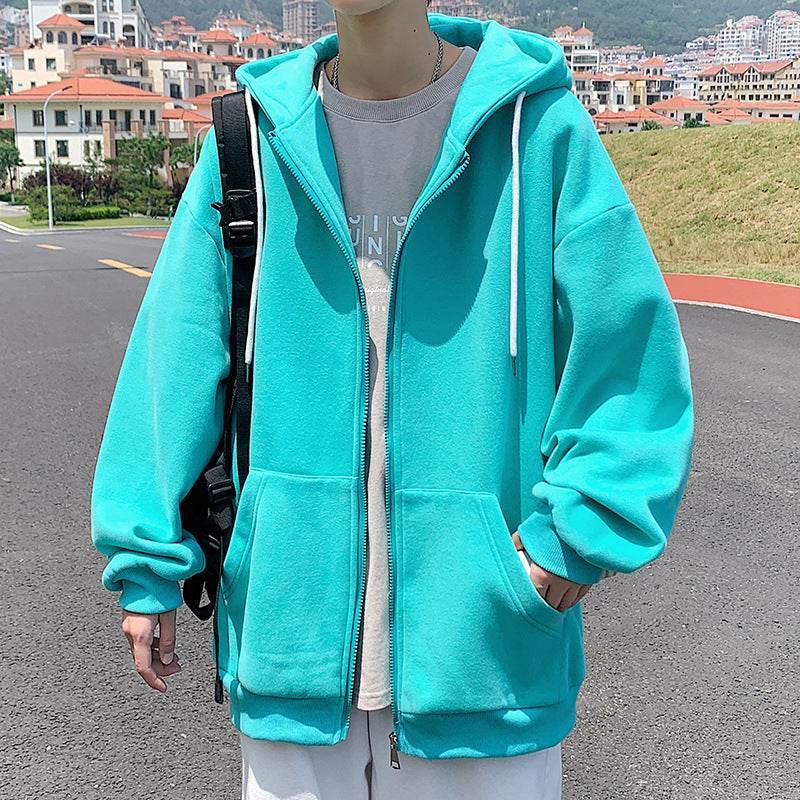 Mens Jackets Hooded Coats Casual Zipper - Mubimart