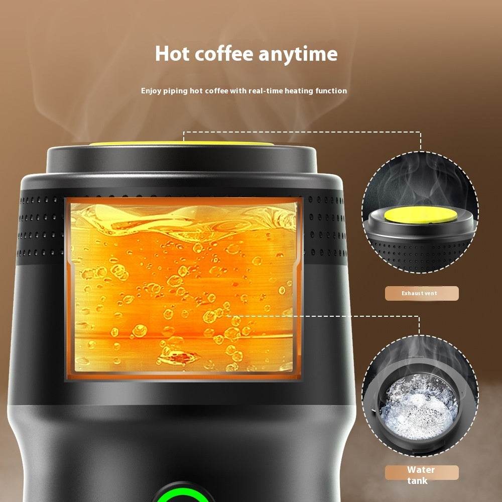 Portable Italian Capsule Coffee Machine Electric Concentrated Capsule - Mubimart