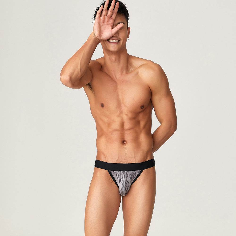 Summer Ice Silk Men's Briefs - Mubimart