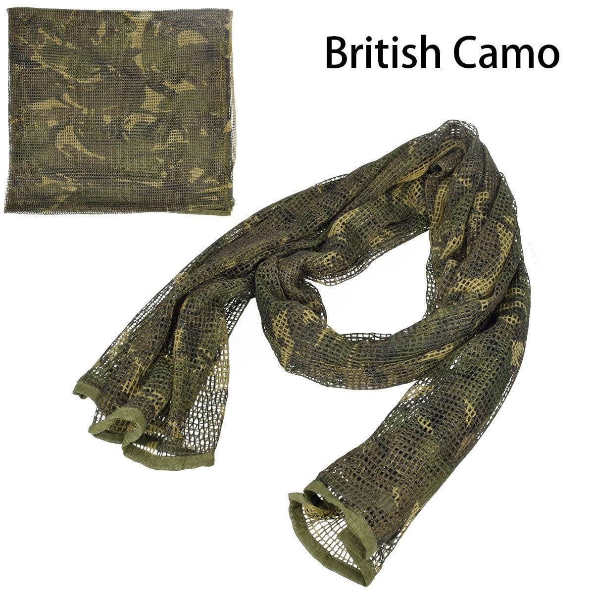 Breathable camouflage outdoor men's and women's scarves - Mubimart
