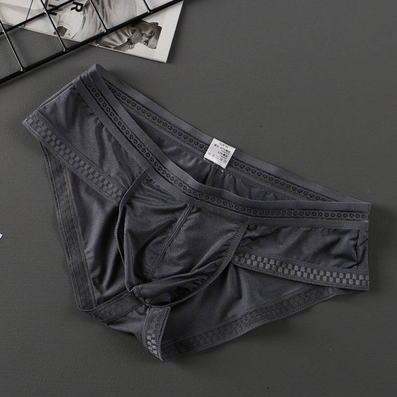 Summer New Translucent Ice Silk Underwear Men Sexy - Mubimart