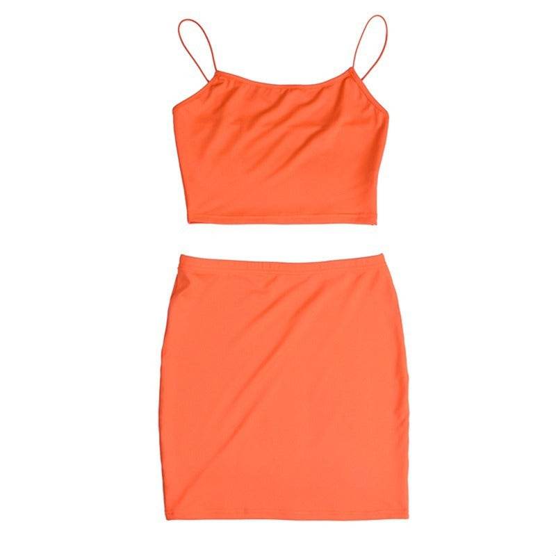 Women's Slip Dress Suit - Mubimart