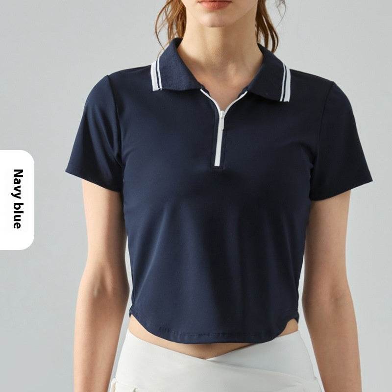 Loose Sports Workout Yoga Top - Mubimart