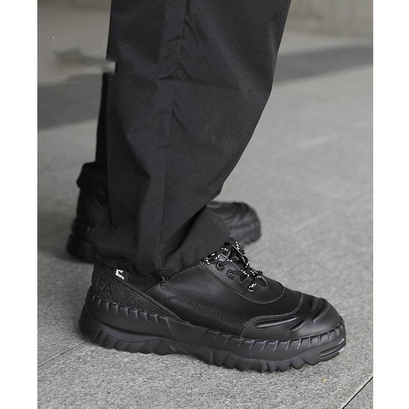 Leather Casual Sports Shoes Increase Leather Shoes Men - Mubimart