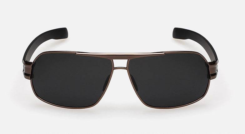 Polarized Sunglasses Men's Sunglasses Metal Square - Mubimart