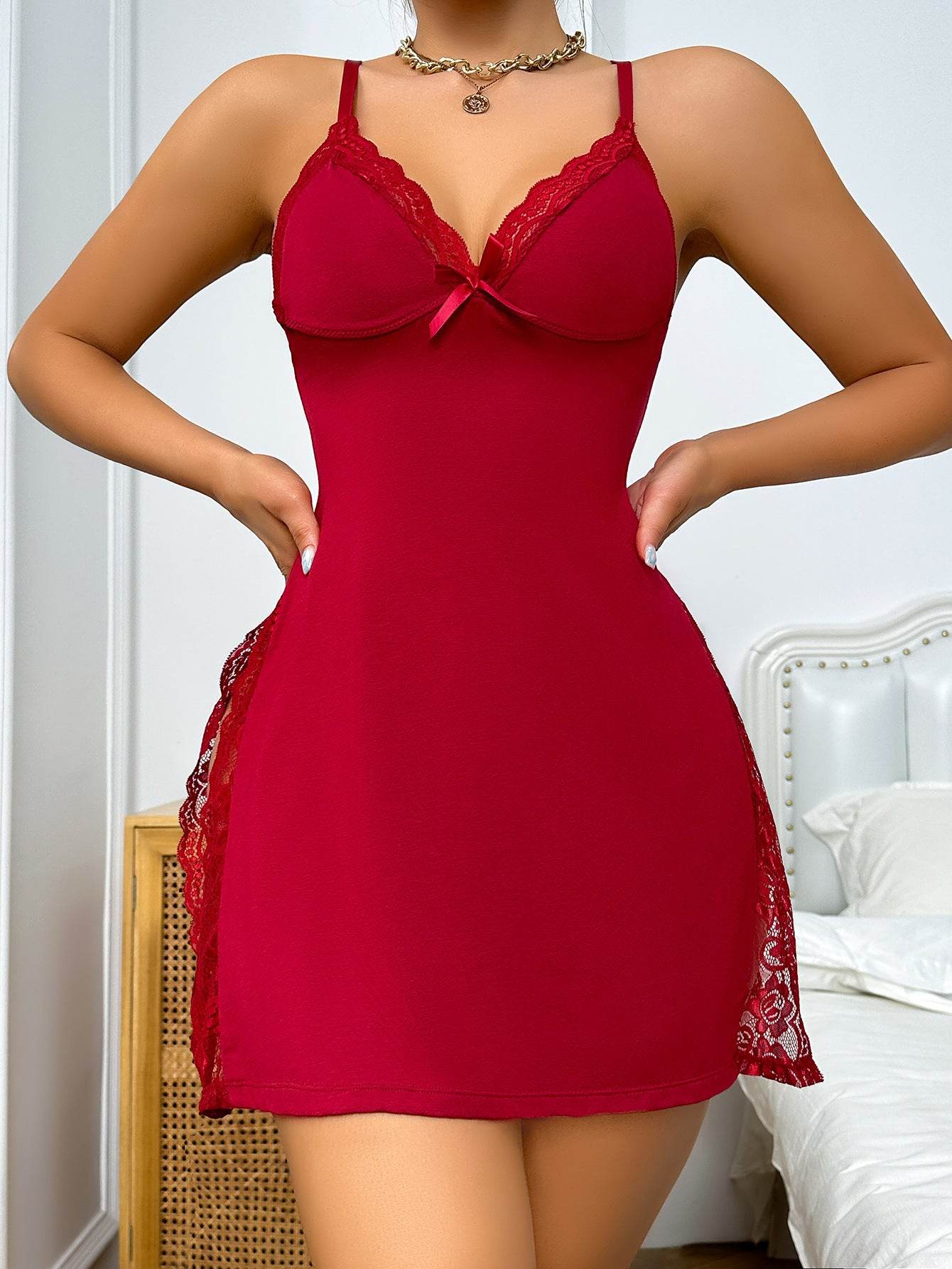 Fashion Sexy Suspender Midi Dress - Mubimart
