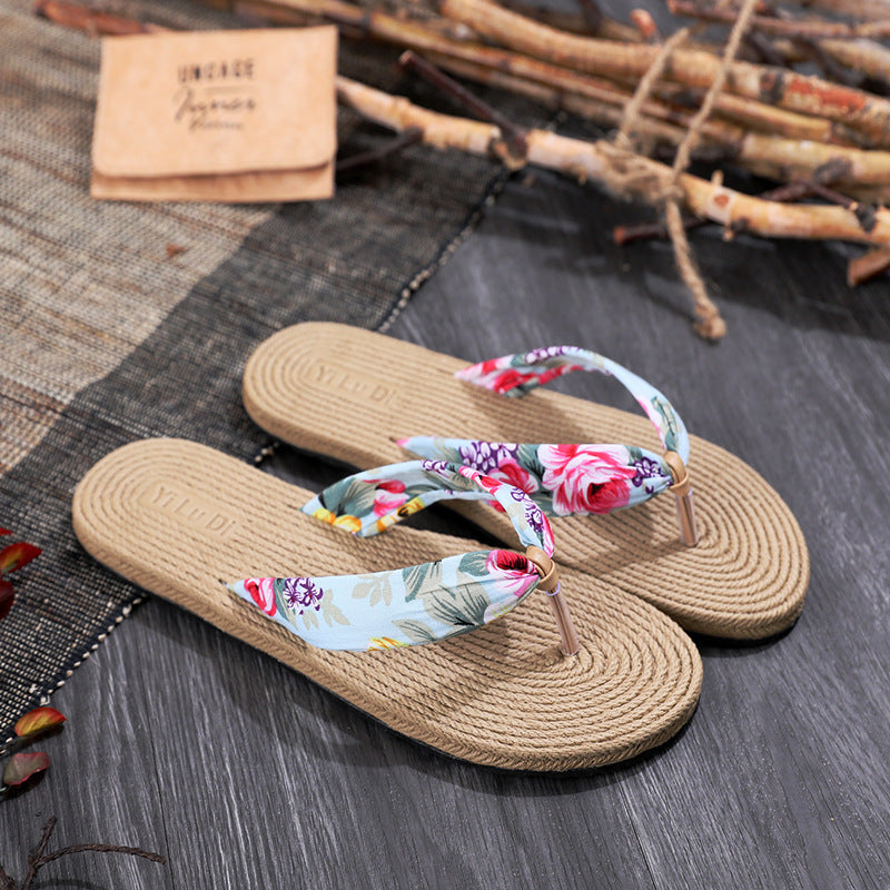 Flip-Flops mit flachem Absatz