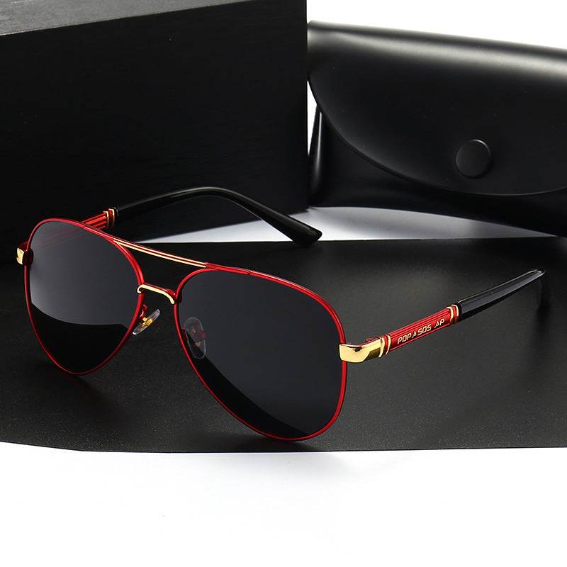 Polarized Sunglasses Men Color Changing Sunglasses - Mubimart