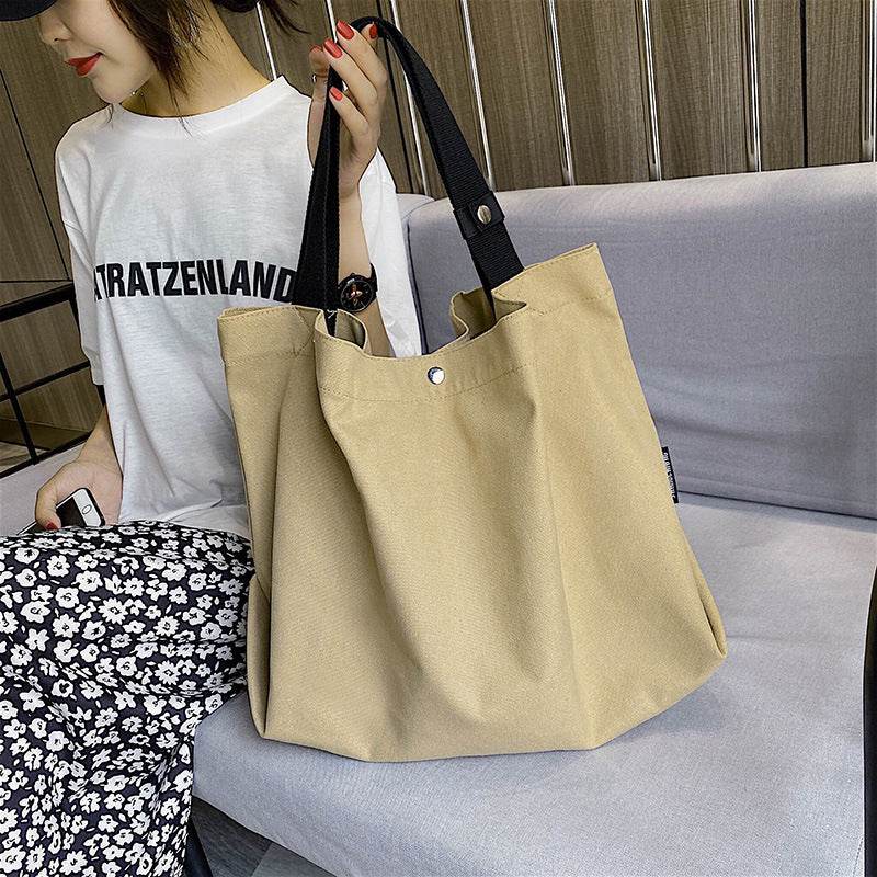Tote Bag Women Canvas New Fashion - Mubimart