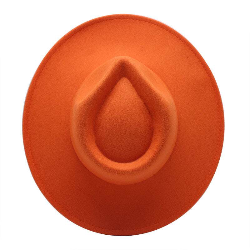 New Woolen Casual Fedora Hat - Mubimart