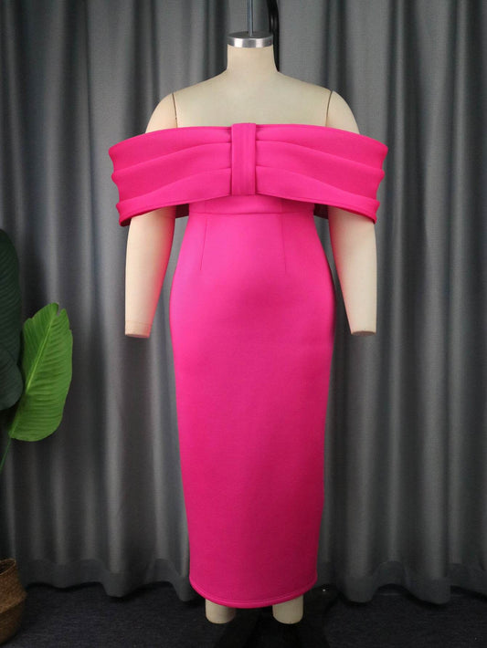 Banquet Party Banquet Bow Graduation Dress - Mubimart