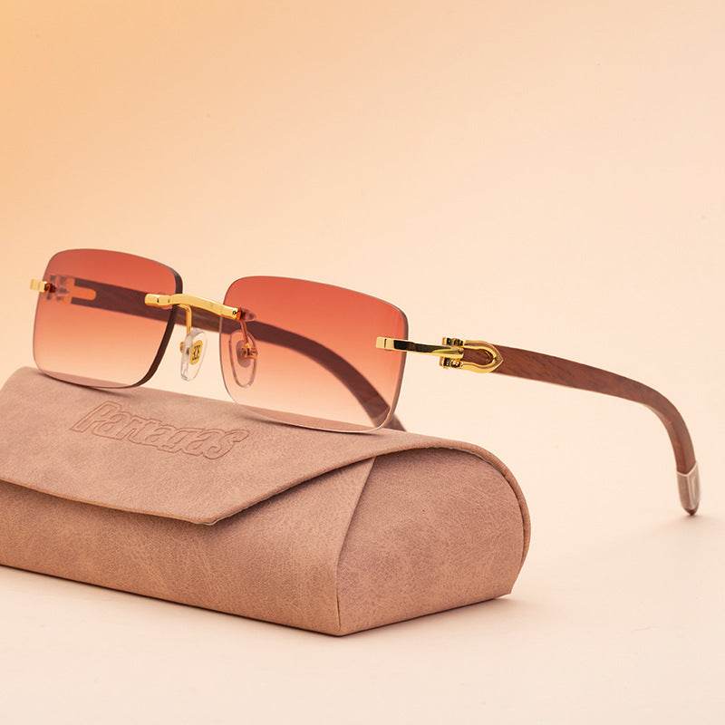 Mirror Legs Sunglasses Men Trend Sunglasses Women - Mubimart