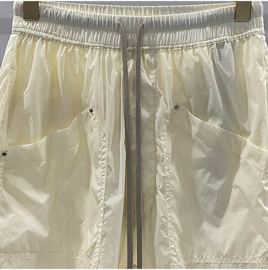 Loose Fitting Harlan Casual Summer Capris - Mubimart