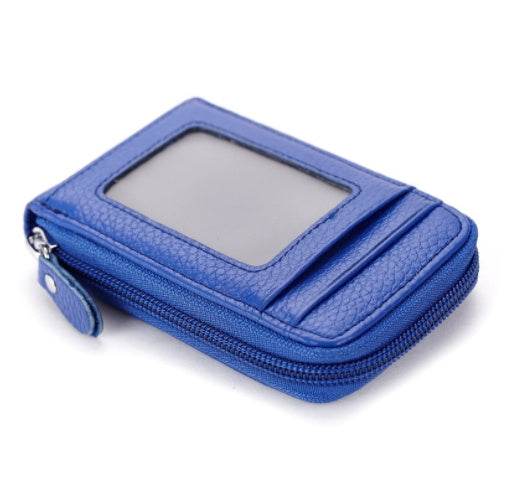 Organ Card Holder Korean Style Cowhide Card Holder - Mubimart