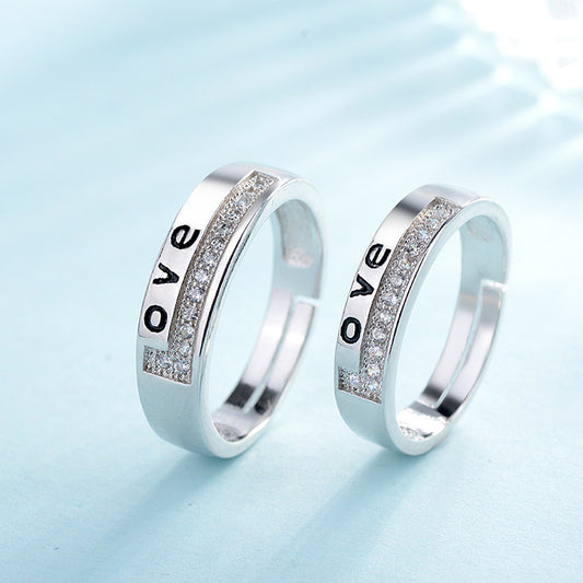 Paarring Diamant Männer und Frauen