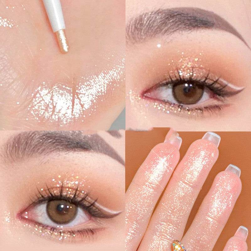Dual Purpose Natural Brightening Shadow Eyeliner Gel Pencil - Mubimart
