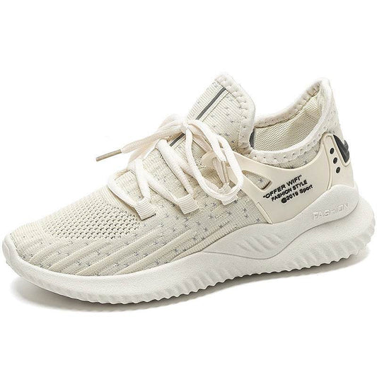 Breathable Casual Shoes Women All-match Korean Running Shoes - Mubimart