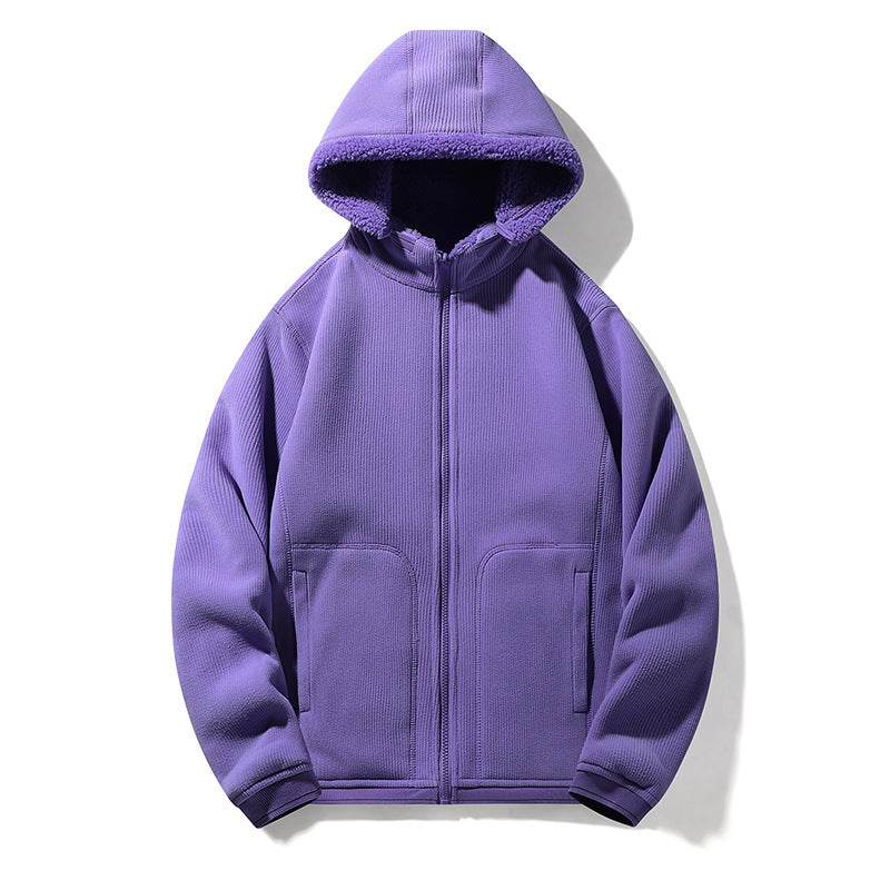 Fleece Sweater Men's Polar Fleece Jacket Outdoor - Mubimart