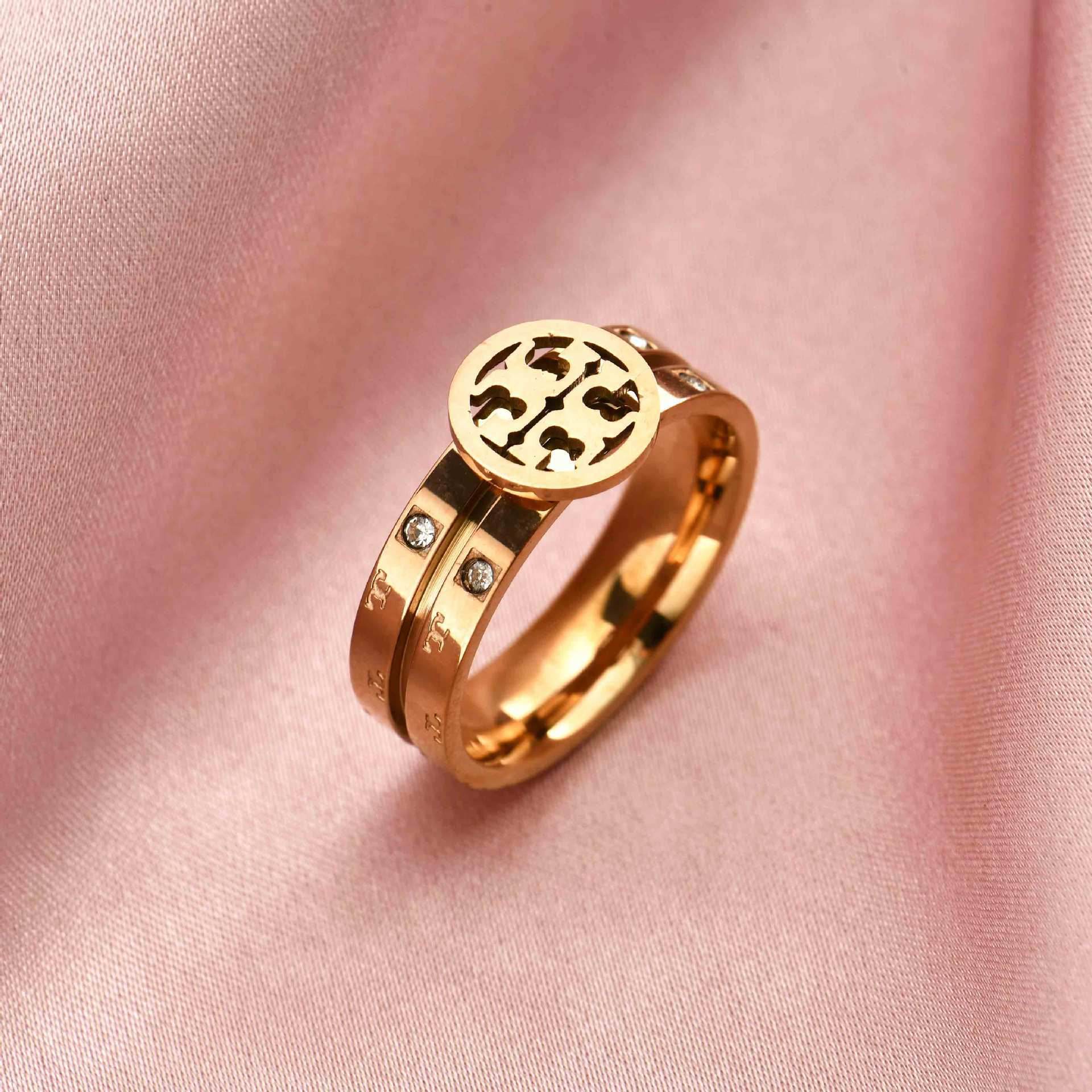 Titanium Steel Ring Men And Women Couple Jewelry - Mubimart