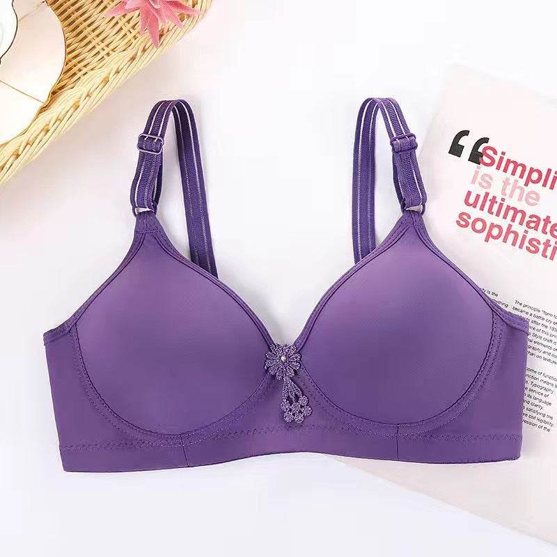 Women's Wireless Bra Breathable Large Size - Mubimart