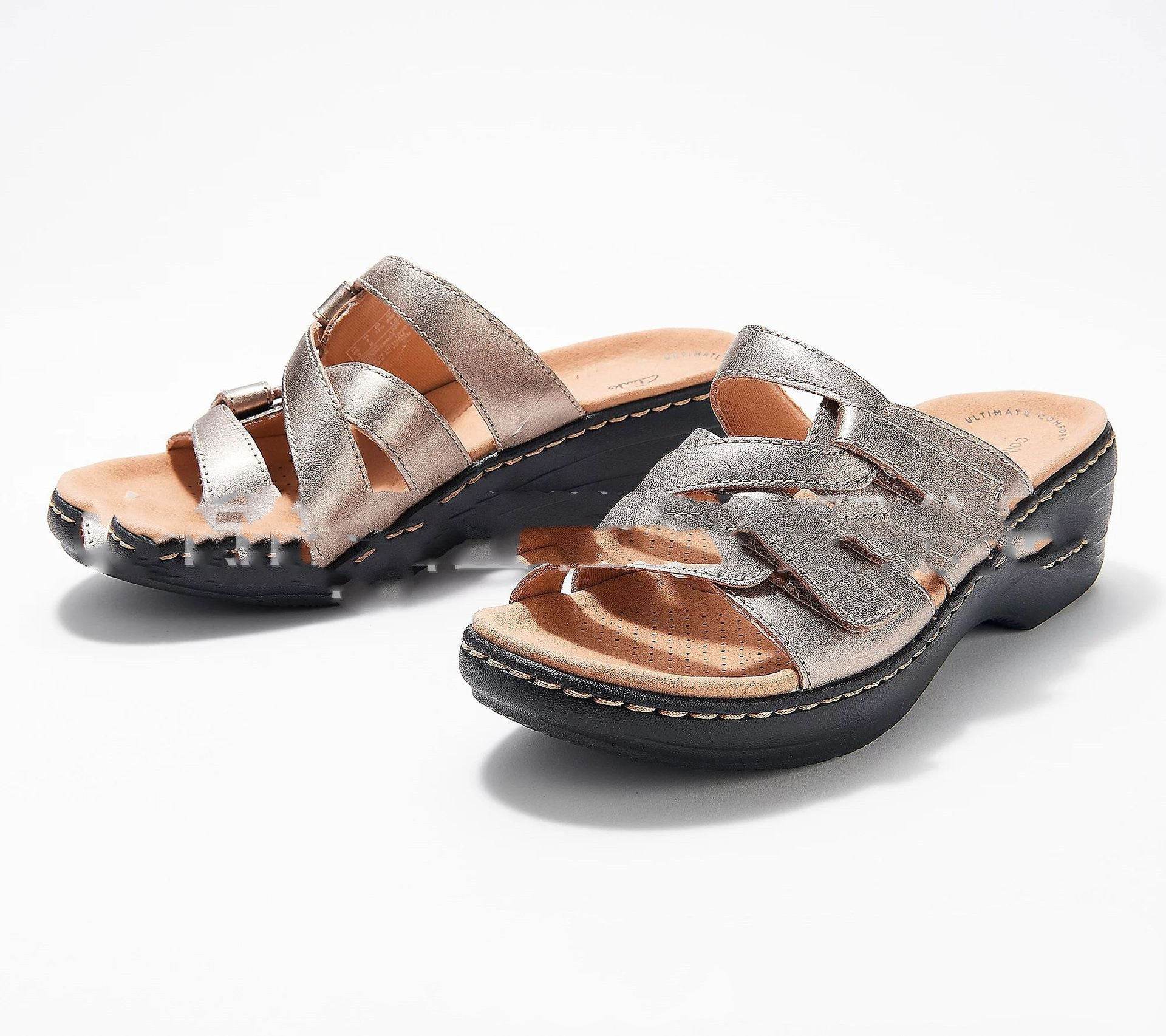 Summer New Ladies Sandals Wedge Heel - Mubimart