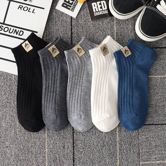 Summer Thin And All-matching Socks Polyester Cotton Low Top - Mubimart